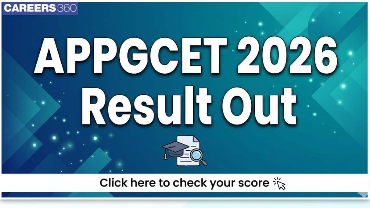 APPGCET Result 2026 Out: Download Rank Card & Scorecard PDF